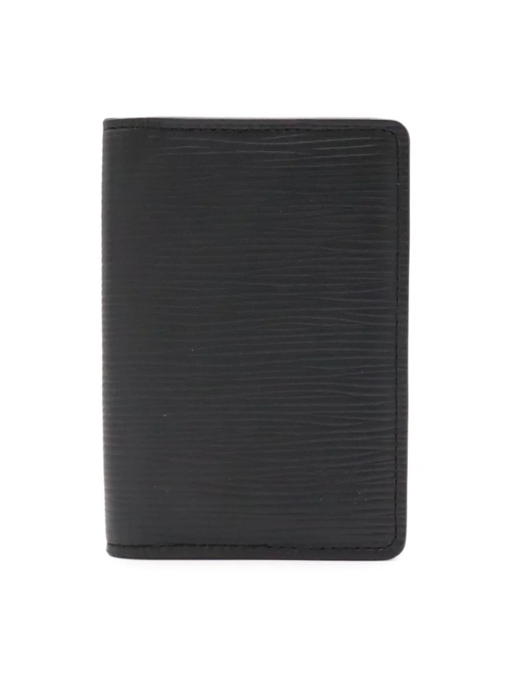 Louis Vuitton Epi Pocket Organizer Card Case Business Noir Black